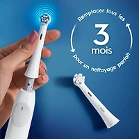 Oral-B iO Gum & Sensitive Replacement Heads, Electric Toothbrush Brush Heads, White