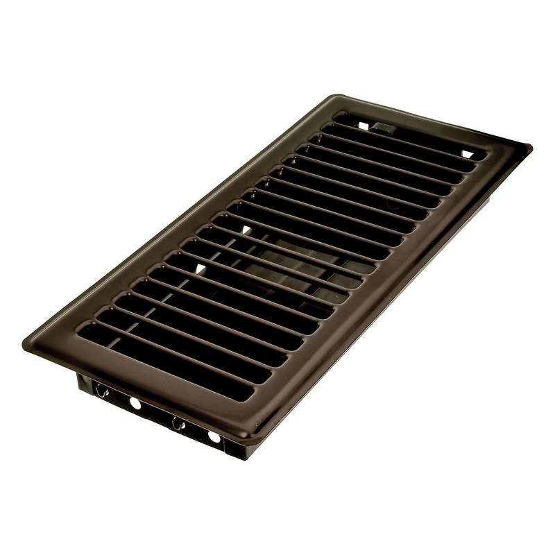 Imperial 4 po x 10 po Registre de plancher en acier bronze huilé 4x10po ORBZ Lvrd Flr Reg