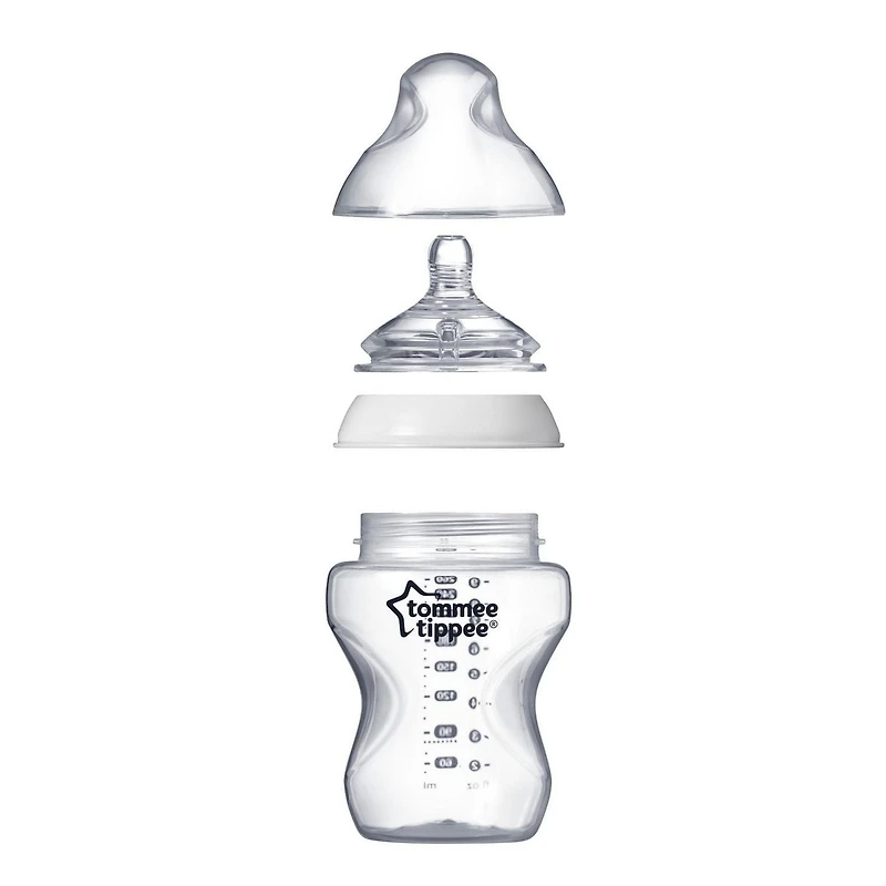 Biberons décorés Closure to nature de Tommee Tippee pour filles