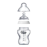 Biberons décorés Closure to nature de Tommee Tippee pour filles