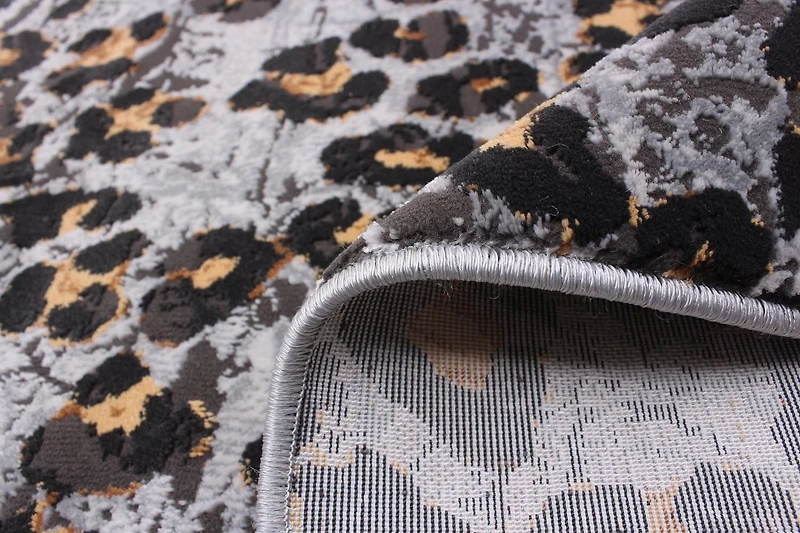 ECARPET Animal Print Soft & Fluffy Carpet for Bedroom, Cheetah Collection