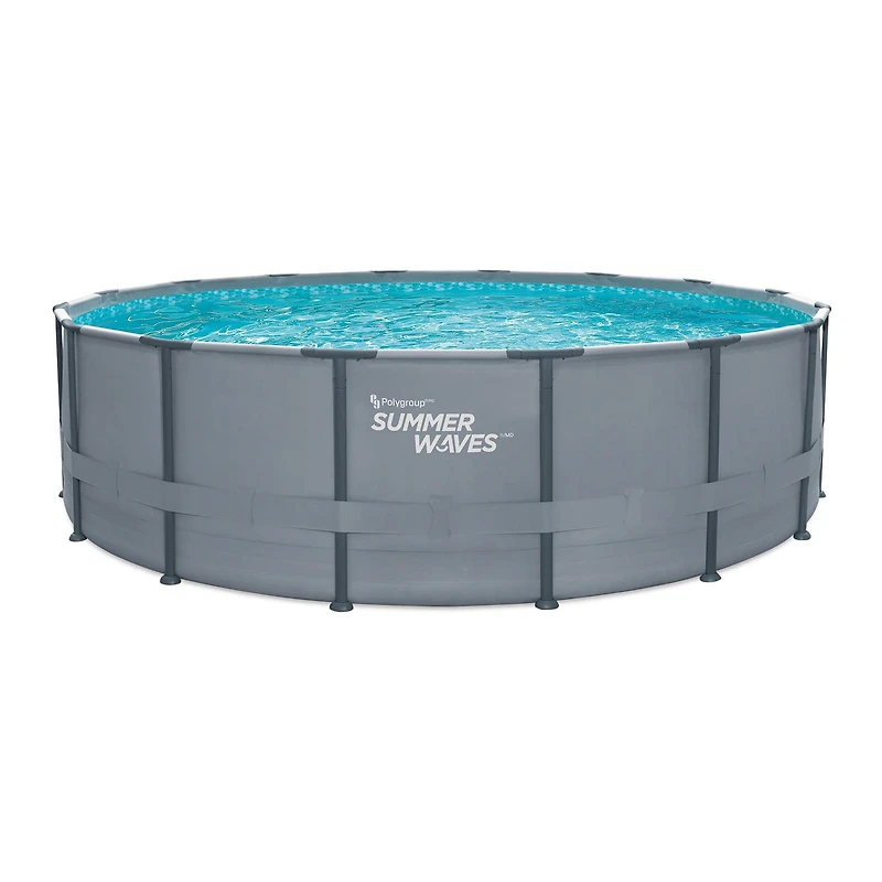 SUMMER WAVES PISCINE ELITE À CADRE DE 4.88M