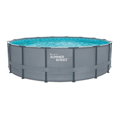 SUMMER WAVES PISCINE ELITE À CADRE DE 4.88M