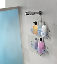 Caddie suspendu extensible Metaltex avec crochet réglable