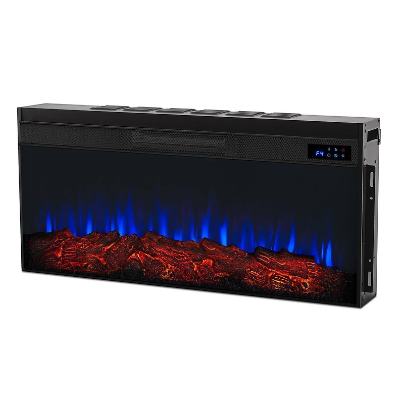 MonteVista Electric Media Fireplace in Chestnut Oak