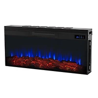 MonteVista Electric Media Fireplace in Chestnut Oak
