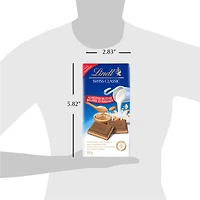 Tablette de chocolat au lait et au beurre d’amandes SWISS CLASSIC de Lindt, 100 g LINDT SWISS CLASSIC BEURRE AMANDE 100G