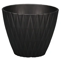 18" Tuftted Planter, Decorative Planter