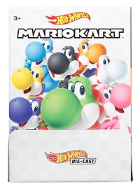 Hot Wheels Mario Kart Œuf Yoshi avec kart surprise à l’intérieur