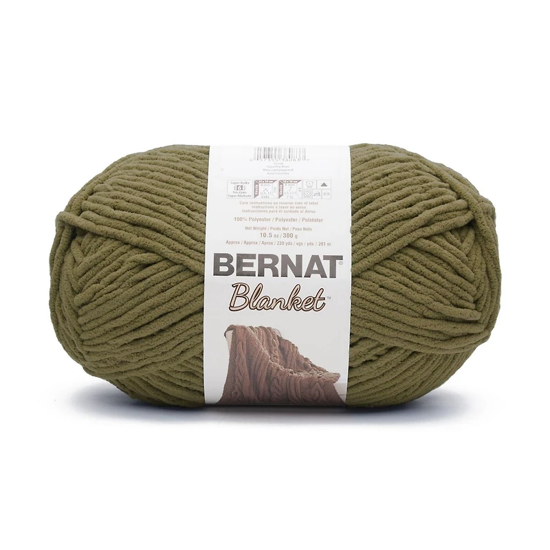Bernat® Blanket™ #6 Super Bulky Polyester Yarn 10.5oz/300g