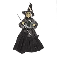 Tissu sur le thème d’Halloween Sorcière noire pour Les décorations d’intérieur d’Halloween