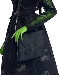 Universal Pictures Wicked Elphaba Fashion Doll & Accessories with Green Skin, Braided Black Hair, Posability & Removable Ballroom Look, Ages 4Y+