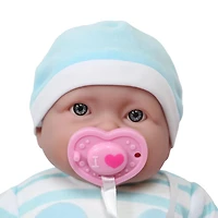 My Sweet Baby Poupon jumeaux de 13 po Lots to Cuddle Babies de Baby Boutique<br><br>Ensemble de jeu Jumeaux heureux, 6 pièces comprenant deux poupées jumelles au corps souple de 13", parfait pour les