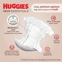 Couches pour bébés Huggies Skin Essentials, Tailles: N-6