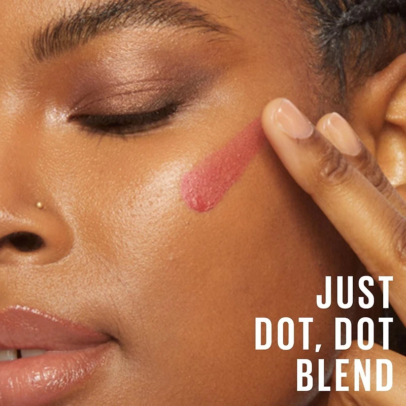 Fard à joues Sunkisser de Maybelline, formule estompable, éclat naturel, enrichi de vitamine E, 4,7 ml Fard à joues liquide