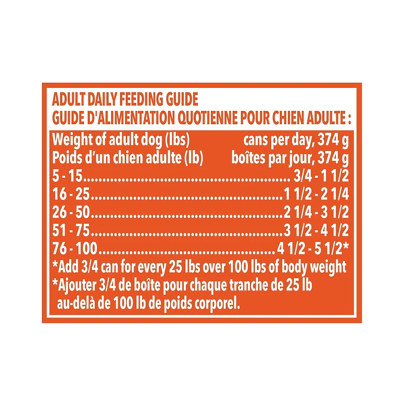 Ol' Roy Bacon and Cheeseburger Flavour Wet Dog Food, 374 g