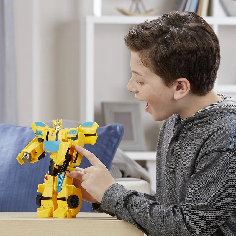 Transformers Cyberverse Action Attackers - Figurine Bumblebee de classe ultime