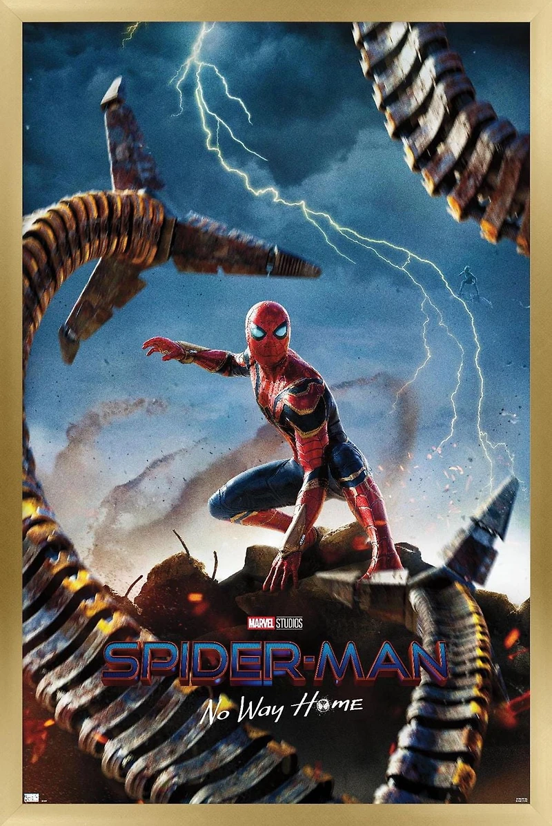 Marvel Spider-Man: No Way Home - Teaser Wall Poster, 22.375" x 34"