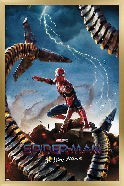 Marvel Spider-Man: No Way Home - Teaser Wall Poster, 22.375" x 34"
