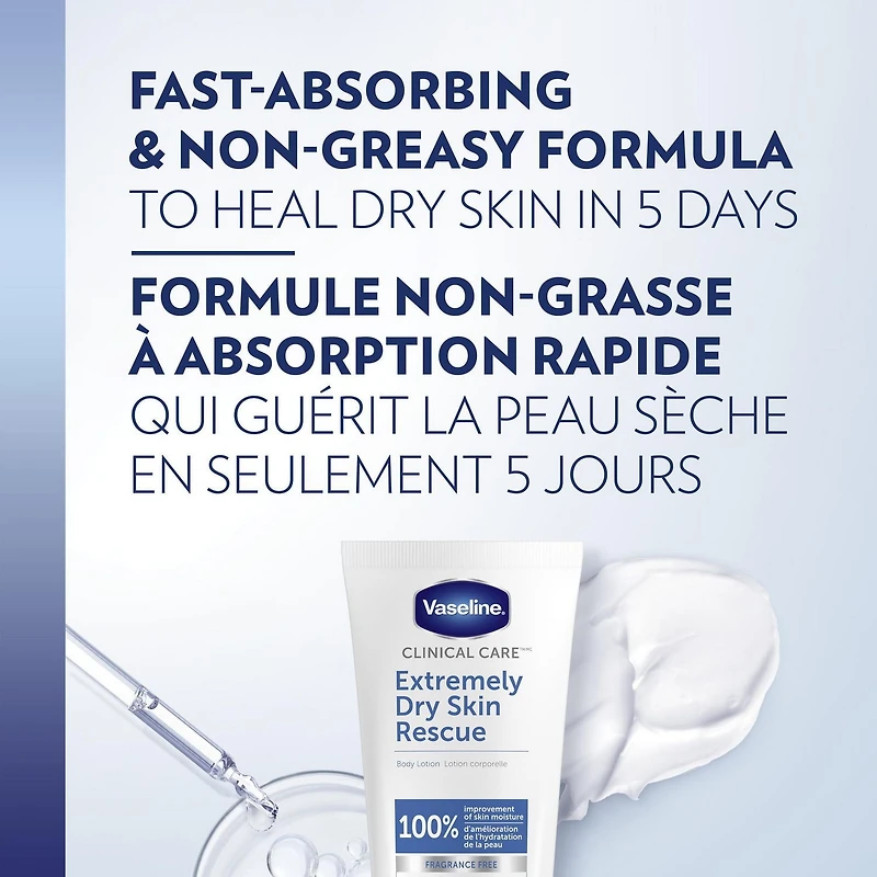 Vaseline Clinical Care Extremely Dry Skin Rescue Lotion
