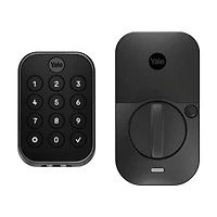 YALE ASSURE LOCK 2 KEY-FREE AVEC BLUETOOTH BLACK SUEDE