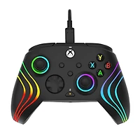 PDP Afterglow™ Wave Wired Controller: Black - Xbox Series X|S, Xbox One, & Windows 10/11 PDP AG Wave W CNTRL Black