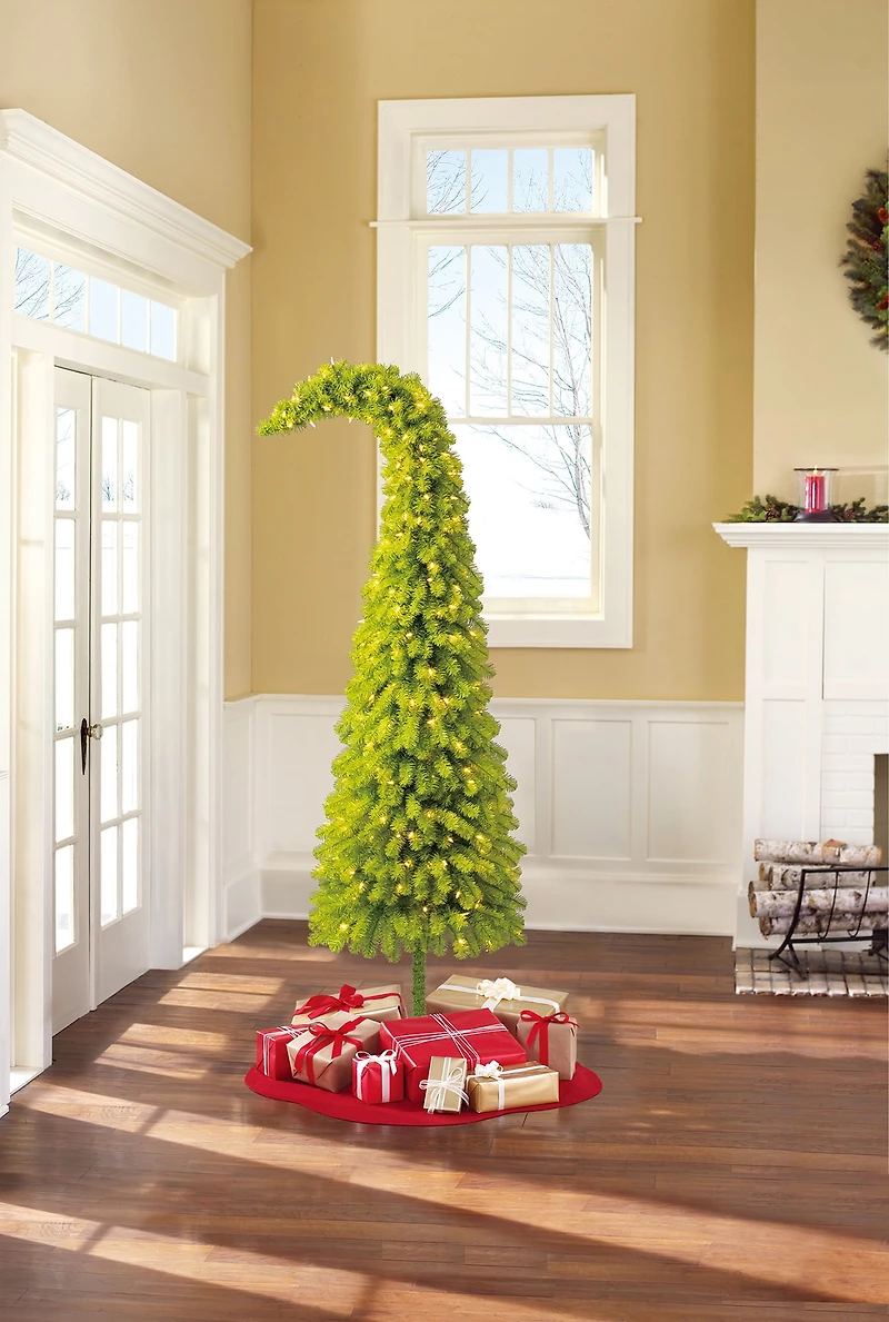 Holiday Time Lawndale 6' Pre-Lit Regular Full Spruce Christmas Tree - Green