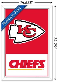 NFL Kansas City Chiefs - Logo 21 Wall Poster, 22.375" x 34"
