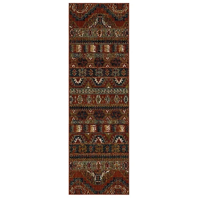 Mohawk Home Shaftesbury Red Woven Polyester Area Rug