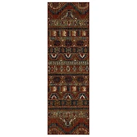 Mohawk Home Shaftesbury Red Woven Polyester Area Rug