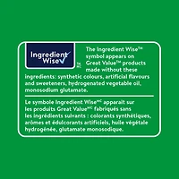 Beurre d’arachide crémeux Great Value 1 kg