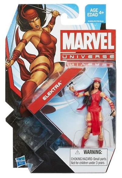 MARVEL UNIVERSE – Assortiment de figurines de 9,5 cm - ELEKTRA