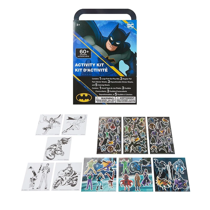 Sticker et Cahier d'Activités Batman Easy Go