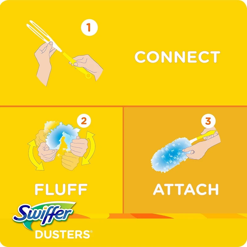 Recharges de plumeaux Swiffer Duster multi-surfaces, parfum de lavande Febreze