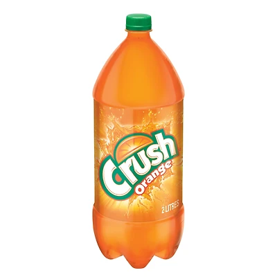 Crush Orange Soft Drink 2 L, Bottle, 2L