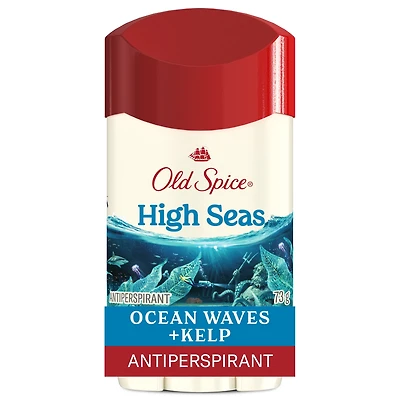 Old Spice Antiperspirant & Deodorant for Men, High Seas, Scent of Ocean Waves & Kelp, 24/7 Lasting Freshness