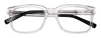 Phat Farm Mens Prescription Eyeglasses,  Hv725, Crystal, 54.0-19.0-145