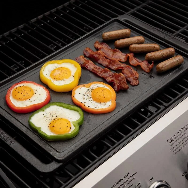 Cuisinart Grill/Crêpière en Fonte Réversible