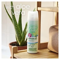 Gillette Satin Care Sensitive Skin Shave Gel for Women, 396 g