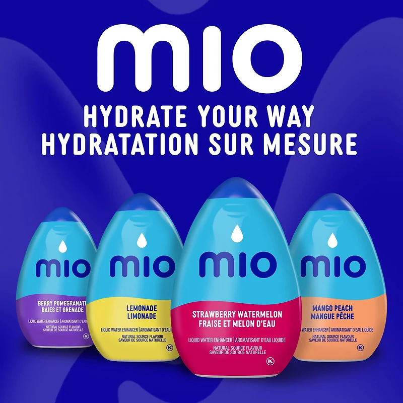 MiO Strawberry Watermelon Liquid Water Enhancer, MIO STRAWBERRY WATERMELON 48ML