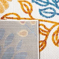 SAFAVIEH Cabana Garnet Floral Outdoor Area Rug