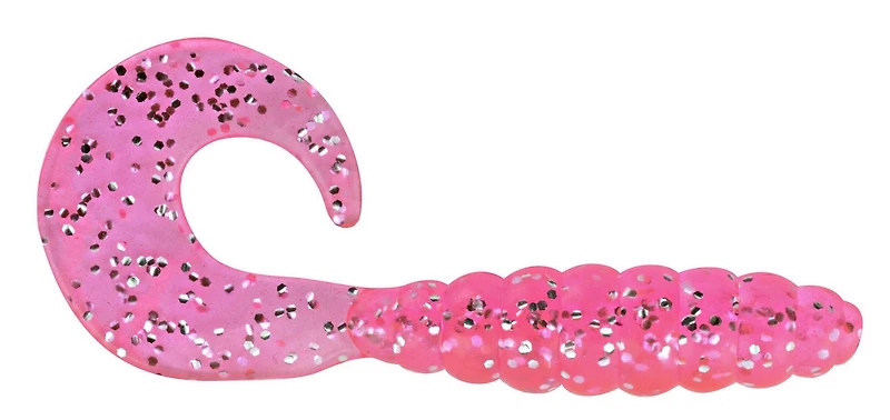 Apex AP-CT3-68 Queue bouclée 3" flocon rose/argent