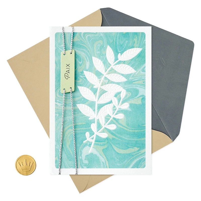 Hallmark Sympathy Card (Paix)
