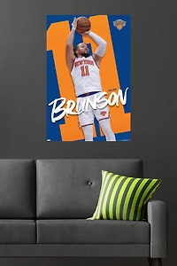 NBA New York Knicks - Jalen Brunson 24 Wall Poster, 22.375" x 34"