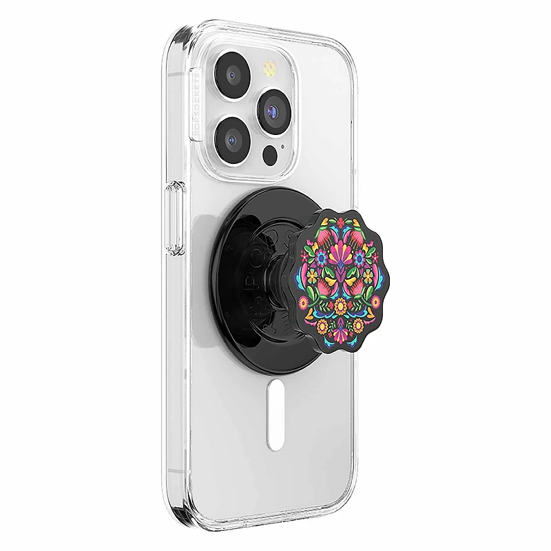 PopSockets PopGrip pour MagSafe Rond avec Anneau Adaptateur Huipil