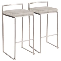 Tabouret de bar contemporain Fuji, de LumiSource