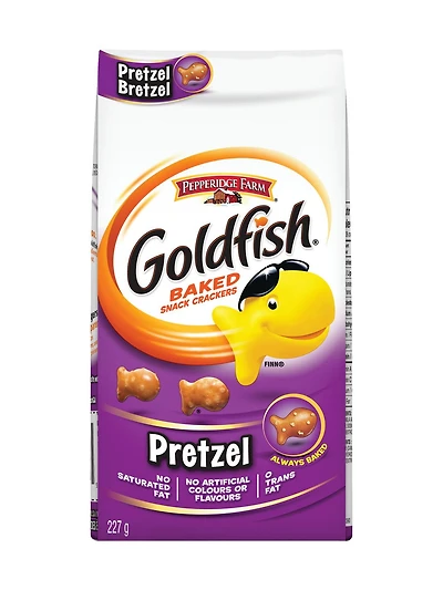 Goldfish Pretzels Crackers, 227g Bag