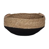 hometrends Chobra Two-Tone Storage Basket with Handles