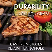 Cuisinart Four Burner Gas Grill avec deux vannes de carburant