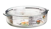 Libbey Glass Casserole with Glass Lid, 3.2 Qt